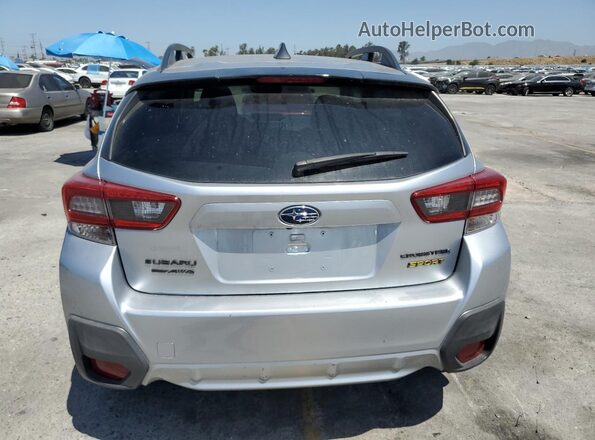JF2GTHSC0MH380168 2021 SUBARU CROSSTREK Серебряный Вид сзади