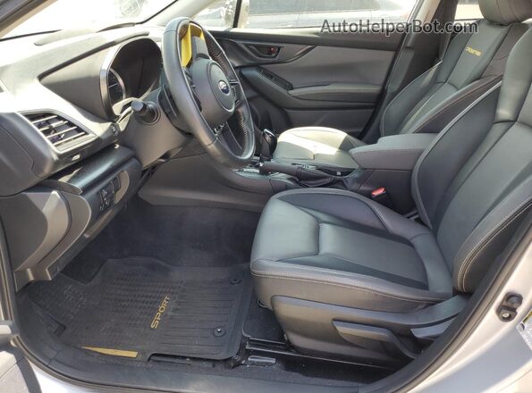 JF2GTHSC0MH380168 2021 SUBARU CROSSTREK Серебряный Вид салона спереди