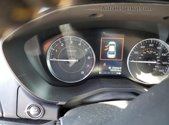 JF2GTHSC0MH380168 2021 SUBARU CROSSTREK Серебряный Вид щитка приборов