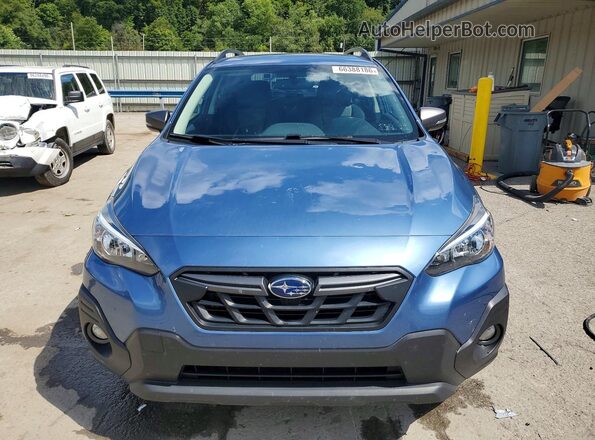 JF2GTHSC5MH226832 2021 SUBARU CROSSTREK Blue Դիմացի տեսք