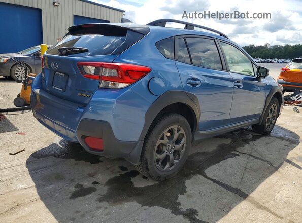 JF2GTHSC5MH226832 2021 SUBARU CROSSTREK Blue Հետևի աջ