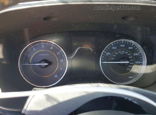 JF2GTHSC6MH363911 2021 SUBARU CROSSTREK Серебряный Вид щитка приборов