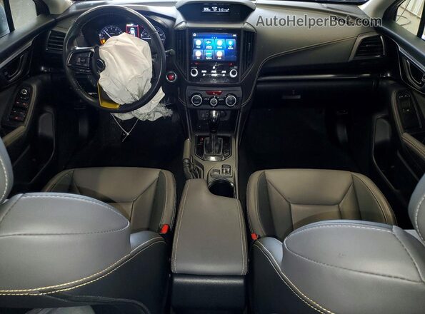 JF2GTHSC8PH255794 2023 SUBARU CROSSTREK Gray Widok deski rozdzielczej