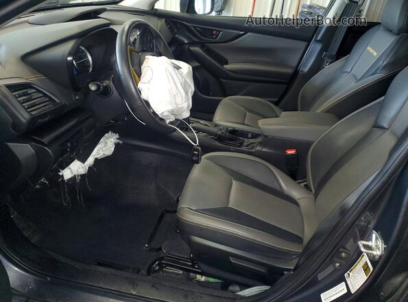JF2GTHSC8PH255794 2023 SUBARU CROSSTREK Gray Widok wnętrza z przodu