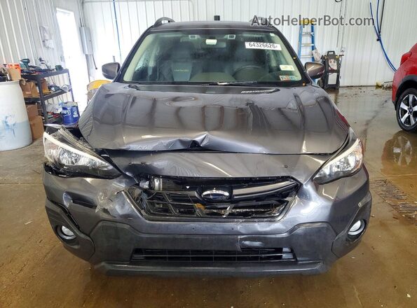 JF2GTHSC8PH255794 2023 SUBARU CROSSTREK Gray Widok z przodu