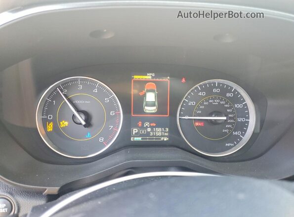 JF2GTHSCXNH224530 2022 SUBARU CROSSTREK Silver Սարքավորումների վահանակի տեսք