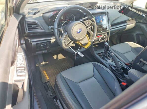 JF2GTHSCXNH224530 2022 SUBARU CROSSTREK Silver Առջևի վահանակի տեսք