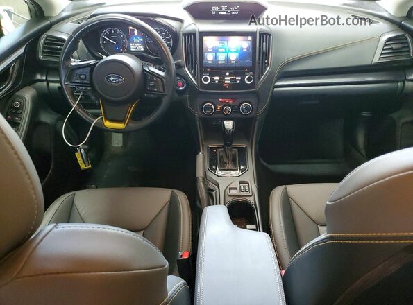 JF2GTHSCXPH297190 2023 SUBARU CROSSTREK White Widok deski rozdzielczej