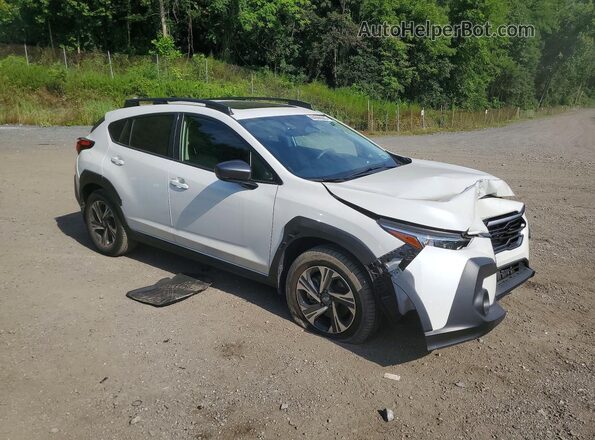 JF2GUADC0RH340066 2024 SUBARU CROSSTREK White Delantero derecho