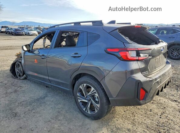 JF2GUADC4R8902700 2024 SUBARU CROSSTREK Charcoal Trasero izquierdo