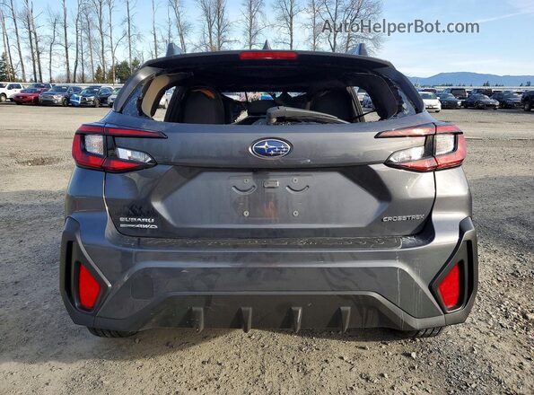 JF2GUADC4R8902700 2024 SUBARU CROSSTREK Charcoal Vista trasera