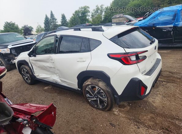 JF2GUADC4RH211568 2024 SUBARU CROSSTREK White უკანა მარცხენა