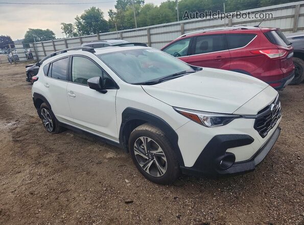 JF2GUADC4RH211568 2024 SUBARU CROSSTREK White წინა მარჯვენა