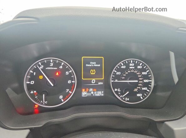 JF2GUADC4RH211568 2024 SUBARU CROSSTREK White ხელსაწყოთა პანელის ხედი