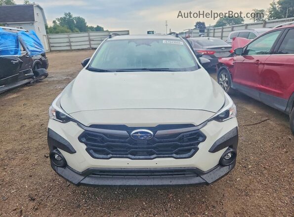 JF2GUADC4RH211568 2024 SUBARU CROSSTREK White წინა ხედი