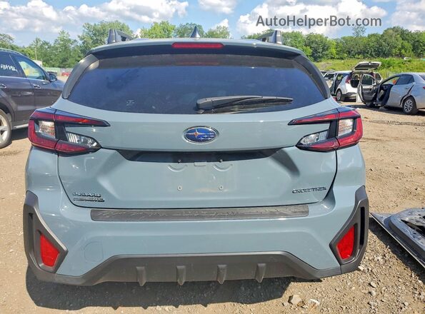 JF2GUADC6R8287647 2024 SUBARU CROSSTREK Gray Widok z tyłu