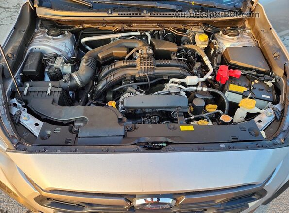 JF2GUADC6RH284067 2024 SUBARU CROSSTREK Silver Widok wnętrza z tyłu