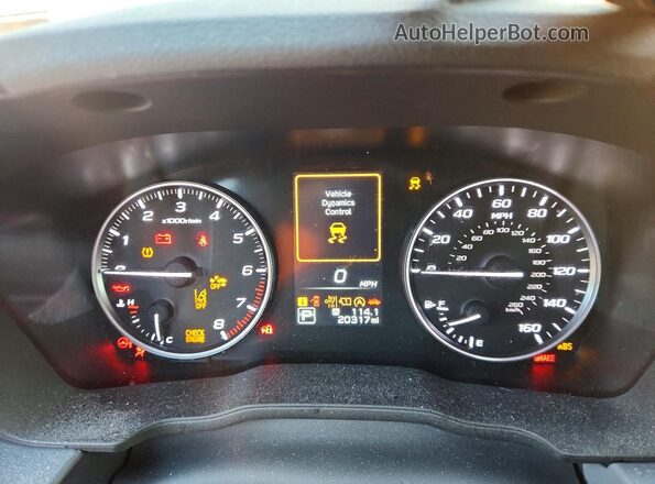 JF2GUADC6RH284067 2024 SUBARU CROSSTREK Silver Widok zestawu wskaźników