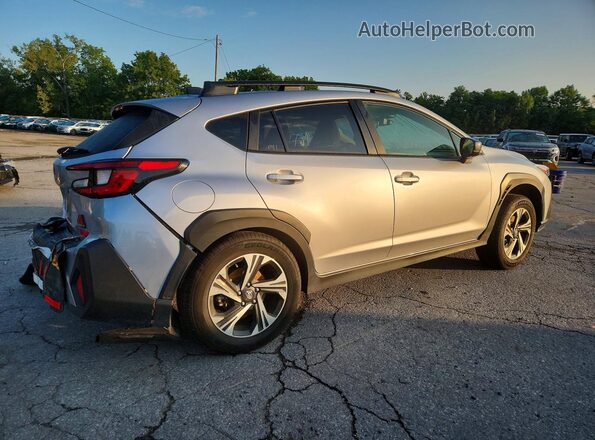 JF2GUADC6RH284067 2024 SUBARU CROSSTREK Silver Tył prawy