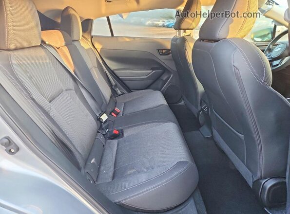 JF2GUADC6RH284067 2024 SUBARU CROSSTREK Silver Widok tylnych siedzeń