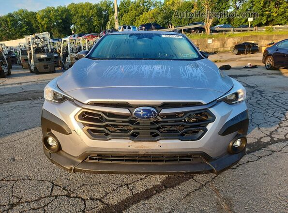 JF2GUADC6RH284067 2024 SUBARU CROSSTREK Silver Widok z przodu
