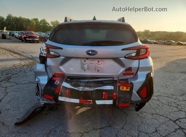 JF2GUADC6RH284067 2024 SUBARU CROSSTREK Silver Widok z tyłu