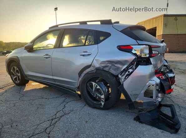 JF2GUADC6RH284067 2024 SUBARU CROSSTREK Silver Tył lewy