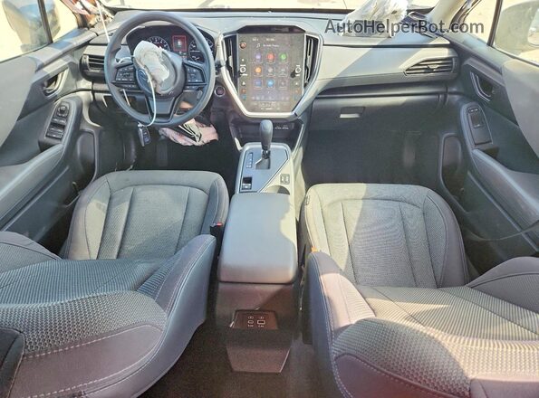 JF2GUADC6RH294744 2024 SUBARU CROSSTREK Gray Dashboard view