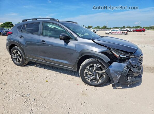 JF2GUADC6RH294744 2024 SUBARU CROSSTREK Gray Front right