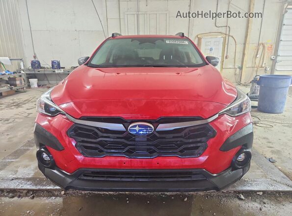 JF2GUADC8RH904286 2024 SUBARU CROSSTREK Red Front view