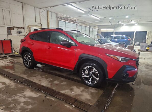 JF2GUADC8RH904286 2024 SUBARU CROSSTREK Red Front right