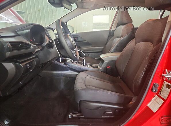 JF2GUADC8RH904286 2024 SUBARU CROSSTREK Red Front interior view