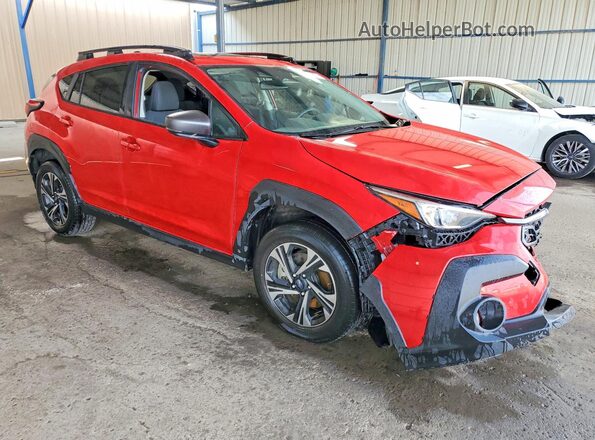 JF2GUHDC1SH240329 2025 SUBARU CROSSTREK Red Delantero derecho