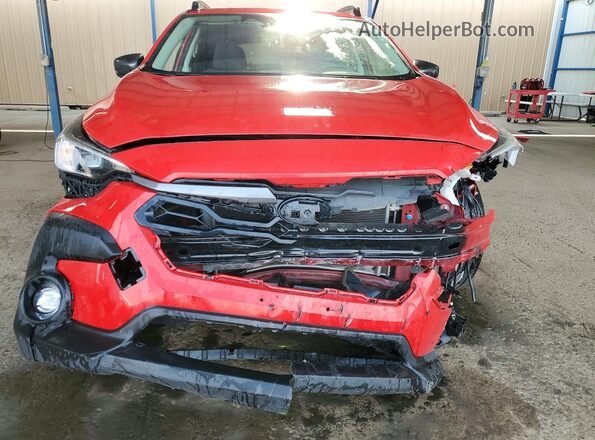 JF2GUHDC1SH240329 2025 SUBARU CROSSTREK Red Vista frontal