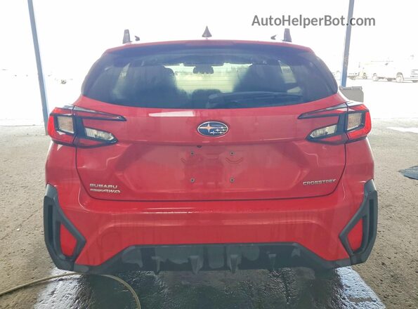 JF2GUHDC1SH240329 2025 SUBARU CROSSTREK Red Vista trasera