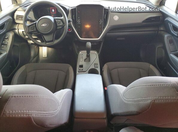 JF2GUHDC1SH240329 2025 SUBARU CROSSTREK Red Vista del salpicadero