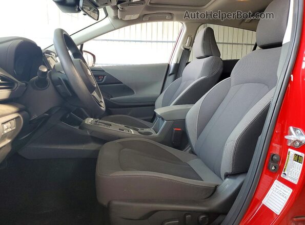 JF2GUHDC1SH240329 2025 SUBARU CROSSTREK Red Vista interior delantera