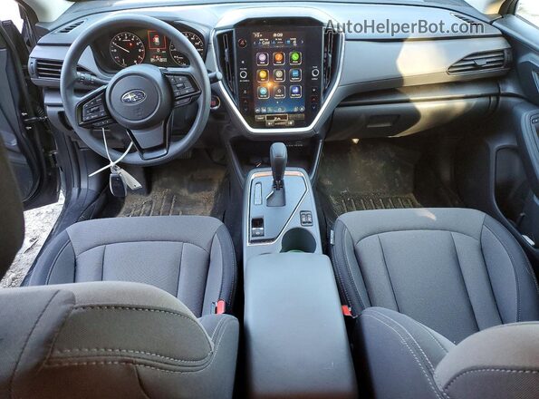 JF2GUHDC5S8210962 2025 SUBARU CROSSTREK Gray Вид панелі приладів
