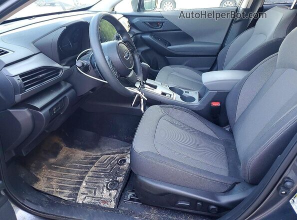 JF2GUHDC5S8210962 2025 SUBARU CROSSTREK Gray Вид салону спереду