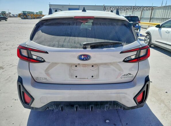 JF2GUHDC6S8250144 2025 SUBARU CROSSTREK White Հետևի տեսք