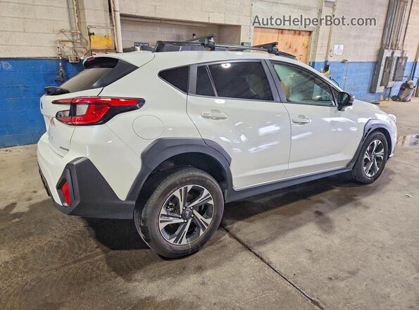JF2GUHDC6SH263766 2025 SUBARU CROSSTREK Белый Задняя правая четверть