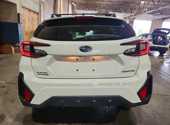 JF2GUHDC6SH263766 2025 SUBARU CROSSTREK Белый Вид сзади