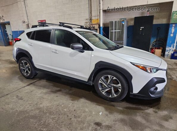 JF2GUHDC6SH263766 2025 SUBARU CROSSTREK Белый Передняя правая четверть