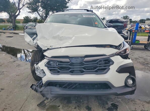 JF2GUHDC7SH218500 2025 SUBARU CROSSTREK White Widok z przodu