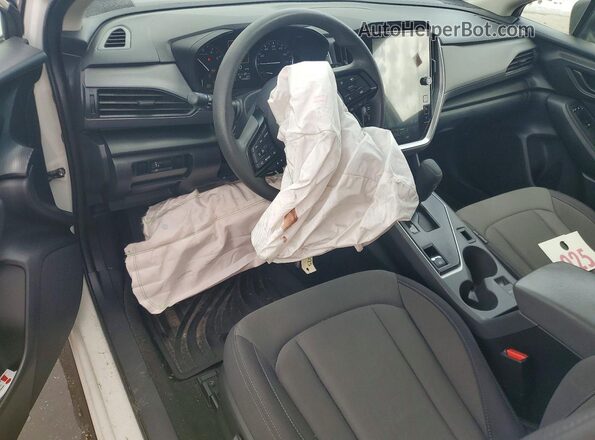 JF2GUHDC7SH218500 2025 SUBARU CROSSTREK White Widok deski rozdzielczej