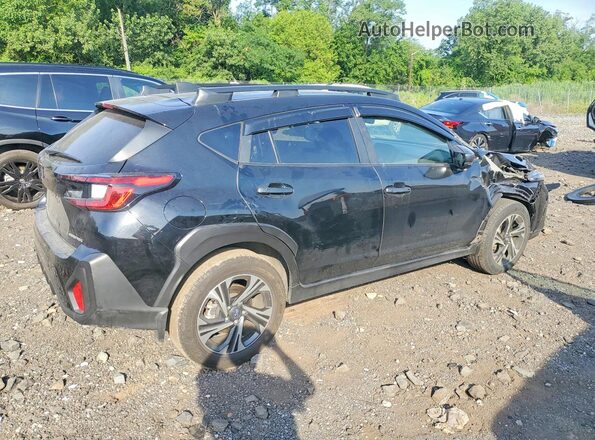 JF2GUHDCXS8216983 2025 SUBARU CROSSTREK Черный Задняя правая четверть