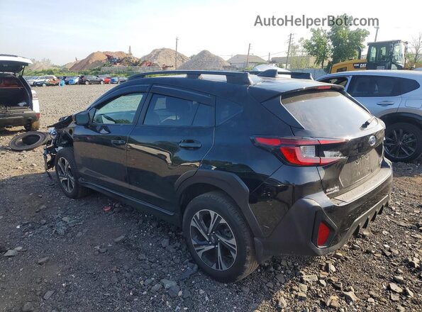 JF2GUHDCXS8216983 2025 SUBARU CROSSTREK Черный Задняя левая четверть