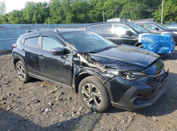 JF2GUHDCXS8216983 2025 SUBARU CROSSTREK Черный Передняя правая четверть