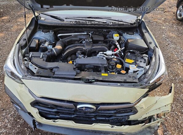 JF2GUHNCXT8204087 2026 SUBARU CROSSTREK Beige Engine compartment view