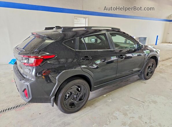 JF2GUSGD8T8205323 2026 SUBARU CROSSTREK Black Задня права чверть
